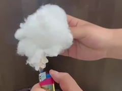 लौ प्रतिरोधी पॉलिएस्टर स्टेपल फाइबर