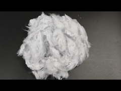 64 मिमी सिंथेटिक मैन मेड फाइबर कम पिघलने बिंदु पॉलिएस्टर तकिया के लिए