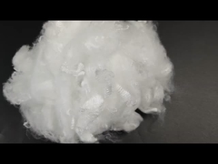 64 मिमी सिंथेटिक मैन मेड फाइबर कम पिघलने बिंदु पॉलिएस्टर तकिया के लिए