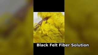 पीला विस्कोस स्टेपल फाइबर 1.67D×51 मिमी, कताई और टी के लिए नरम सांस लेने योग्य पुनर्जीवित सेलूलोज़ फाइबर