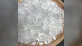 इको कम्पोस्टेबल शॉर्ट कट स्टेपल फाइबर 1.4D 6MM, शून्य प्रदूषण बायोडिग्रेडेबल फाइबर