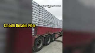 वर्जिन पीएलए एकल घटक फाइबर