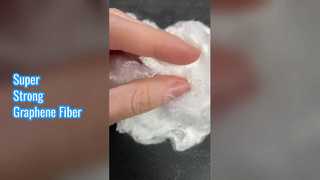 एयरोस्पेस और बीआई के लिए उच्च यंग मापांक और उच्च तन्यता ताकत के साथ लंबे समय तक चलने वाला ग्राफीन फाइबर