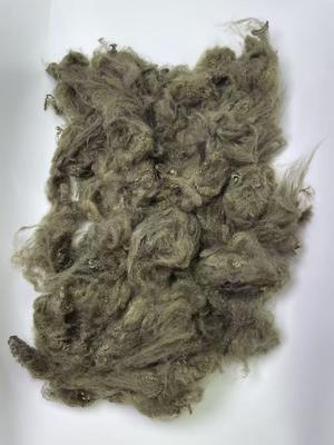 अच्छी कीमत 1.5D Brown Recycled Polyester Staple Fiber with 0.2% Oil Content and 255-265℃ Melting Point ऑनलाइन
