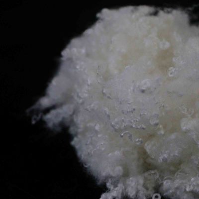 अच्छी कीमत गैर फ्लोरोसेंट गैर विषैले पॉलिएस्टर स्टेपल फाइबर 3 डी × 25 मिमी शुद्ध सफेद पीएसएफ भरने के लिए ऑनलाइन