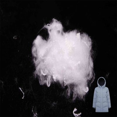 हल्के पीएसएफ पर्यावरण के अनुकूल 0.9 डी कृत्रिम स्टेपल फाइबर पैडिंग के लिए